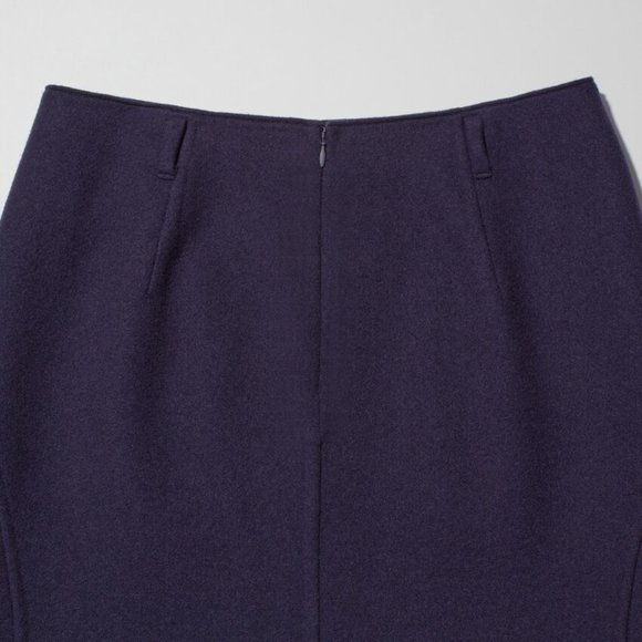 Jil Sander x Uniqlo - Sophisticated Double Face Flare Skirt - Size O - BNWT - Picture 12 of 15